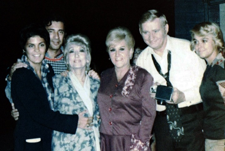 Backstage at Melody Top Theater with the Cast of GYPSY (1975)